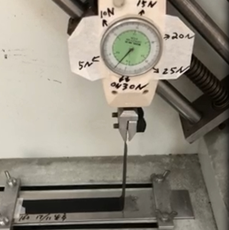 絲印膠水拉力測試